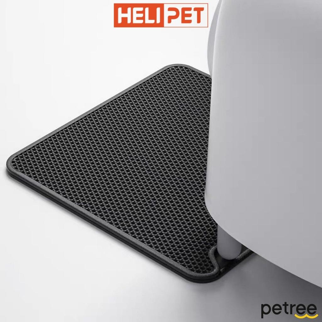 Ảnh Thảm Lót Chống Văng Cát Petree x HeLiPet dùng cho Máy Vệ Sinh Tự Động, Máy Dọn Phân Cho Mèo 3