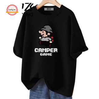 Áo thun nam, áo phông nam tay ngắn, tay lỡ cổ tròn chất thun lạnh dày dặn thoáng mát  ATN064 - Cường An Fashion