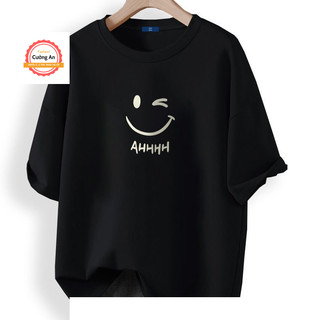 Áo thun nam, áo phông nam tay ngắn, tay lỡ cổ tròn chất thun lạnh dày dặn thoáng mát  ATN068 - Cường An Fashion