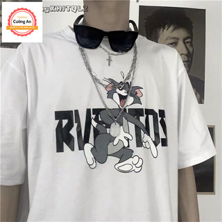Áo thun nam, áo phông nam tay ngắn, tay lỡ cổ tròn chất thun lạnh dày dặn thoáng mát  ATN072 - Cường An Fashion