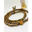 Vòng tay trầm hương chuỗi tràng hạt 108 678 ly mix charm hoa sen - Trầm hương tốc tự nhiên - Vòng phong thủy
