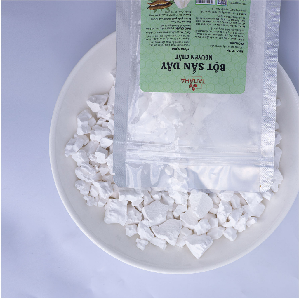 Ảnh Bột sắn dây nguyên chất TABAHA Túi 100g thanh nhiệt đẹp da thanh lọc 1