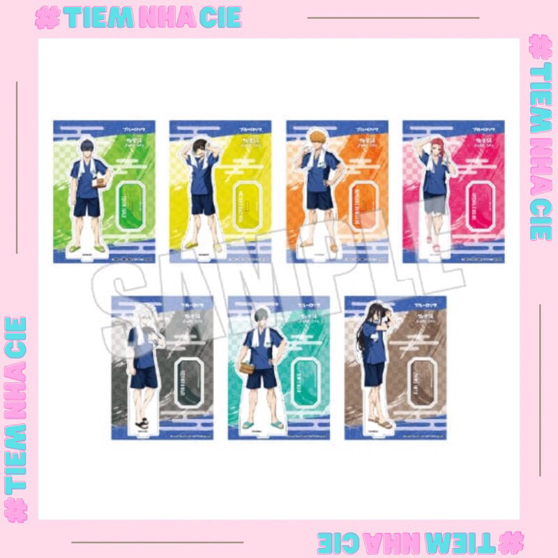 [TIEMNHACIE HCM] Standee Blue Lock Tiền Đạo Số 1 Raku Spa áo xanh ...
