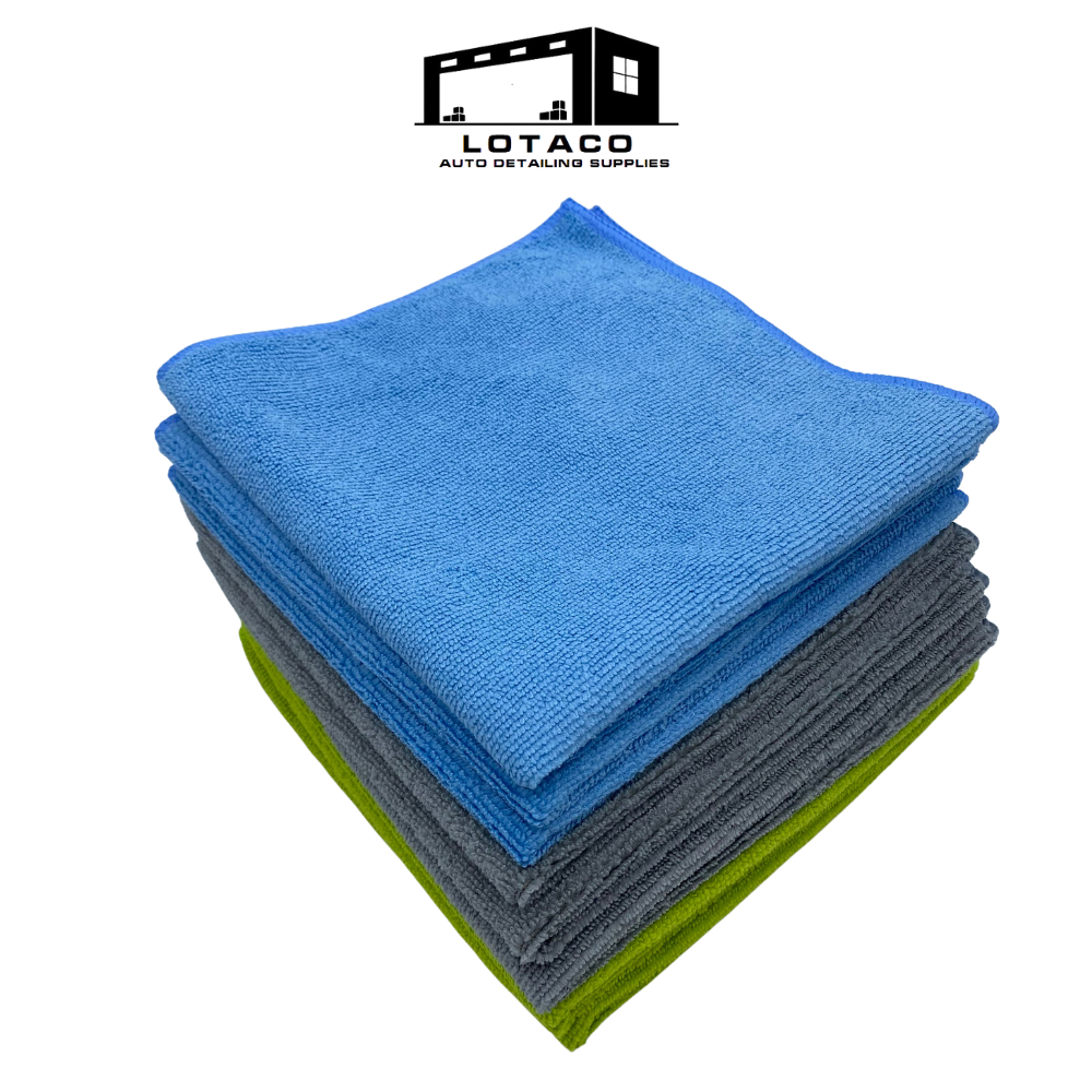Khăn lau nội thất ô tô, nhà cửa , văn phòng  LOTACO MICROFIBER kích thước 30 x 30/40x40cm | BigBuy360 - bigbuy360.vn