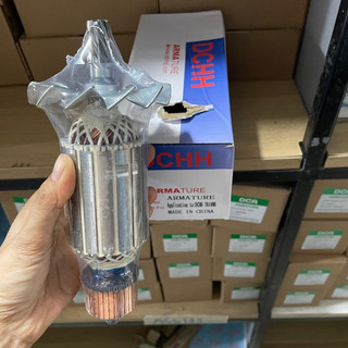 Rotor cắt sắt KEN 7614, DEWALT D28720 và PEFA bi đuôi 9mm (7 Răng Thân 54mm Dài 206mm)