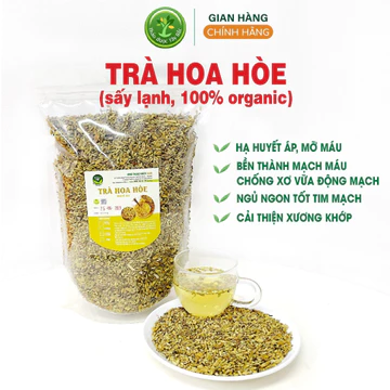 [Loại thượng hạng] Trà hoa hòe đã sao thơm, bền mạch máu, chống xơ vữa động mạch, ổn định huyết áp, tốt cho tim mạch