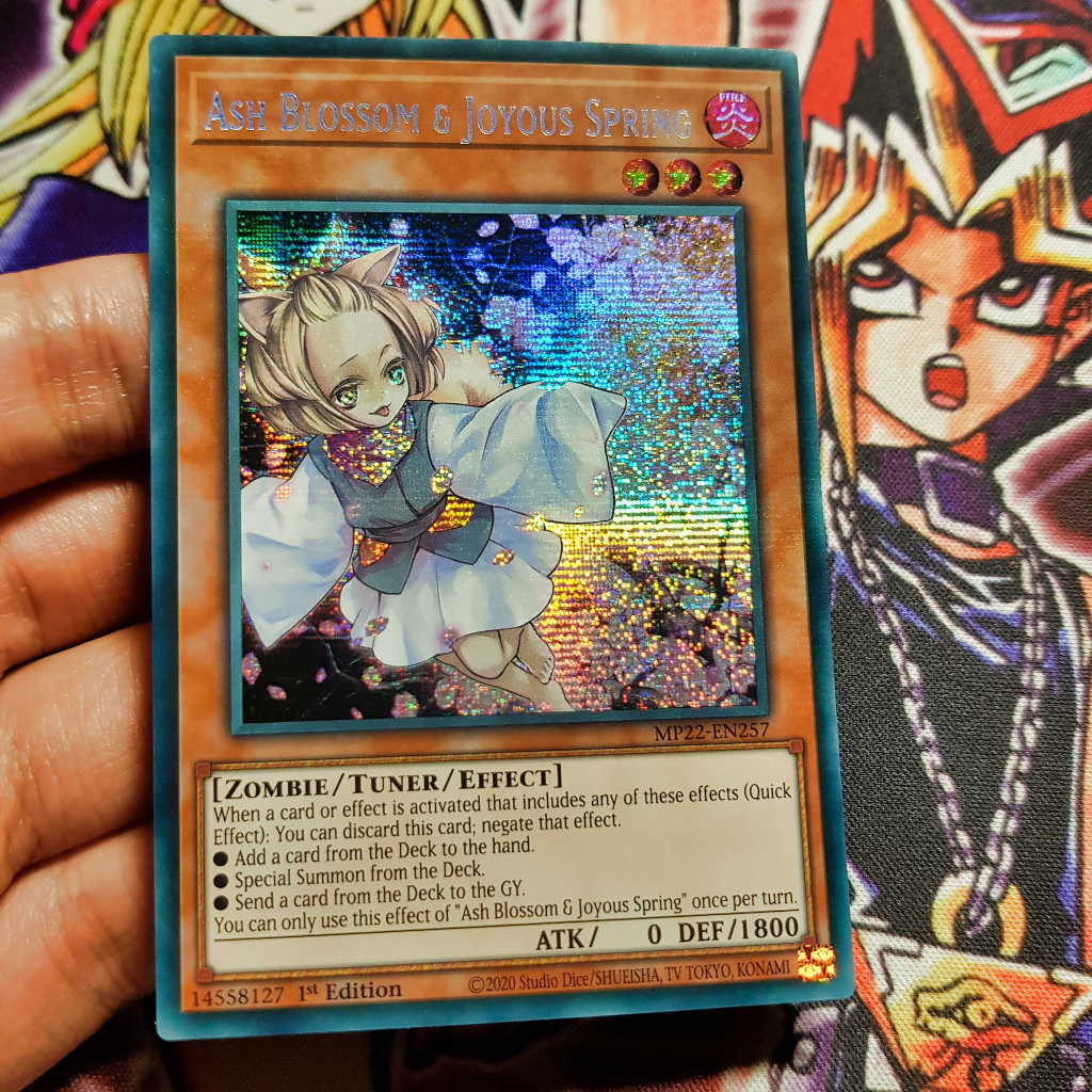 Thẻ bài Yugioh chính hãng | Ash Blossom & Joyous Spring (UK) | MP22 ...