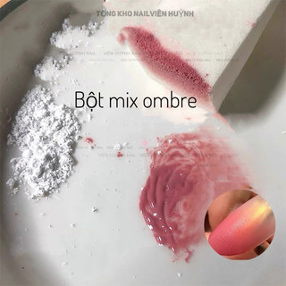 Bột ombre nail , bột mix trộn sơn gel làm ombre siêu mịn đẹp
