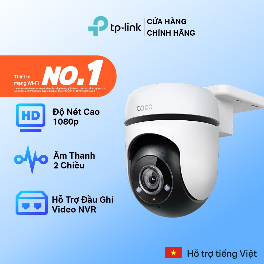 Camera WiFi TP-Link Tapo C500 / C510W / C520WS An Ninh Quay/Quét 360 Độ, Chống Nước