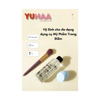 [Y091] [Nước Rửa Cọ] Dung Dịch, Nước Vệ Sinh Dụng Cụ Trang Điểm Chuyên Dụng KAWAXING - Nước Rửa Cọ, mút, bông