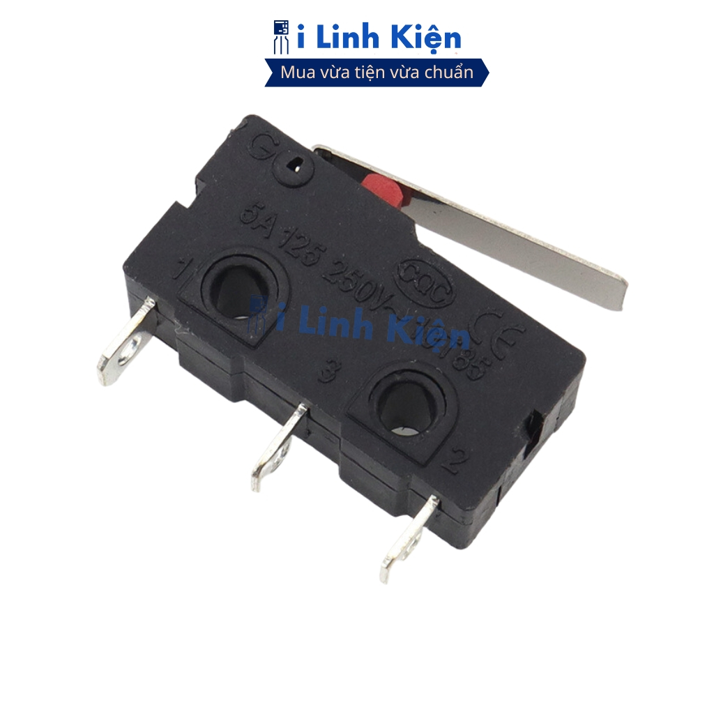 Công tắc hành trình KW11-B 5A 250V 3P không con lăn chính hãng ilinhkien