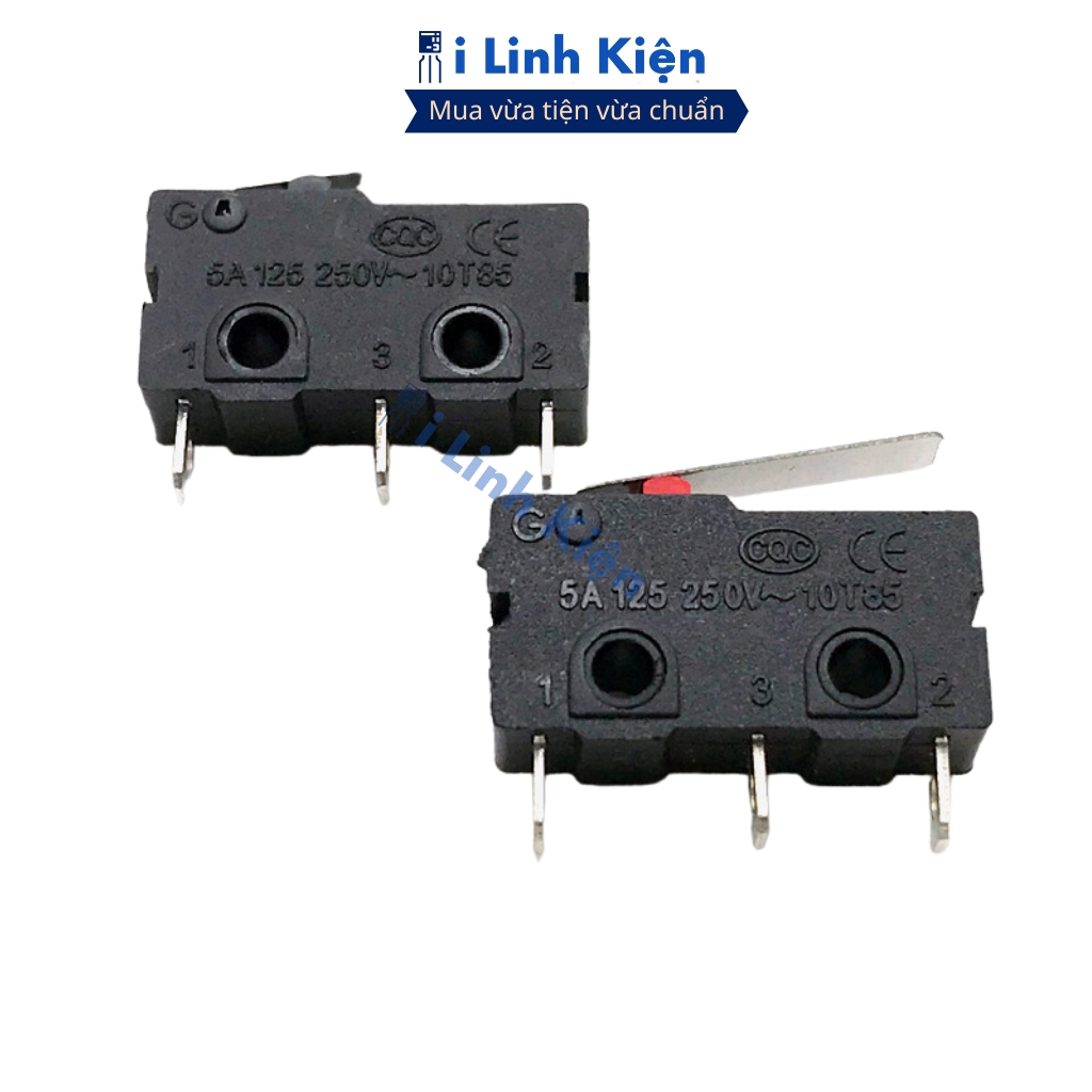 Công tắc hành trình KW11-B 5A 250V 3P không con lăn chính hãng ilinhkien