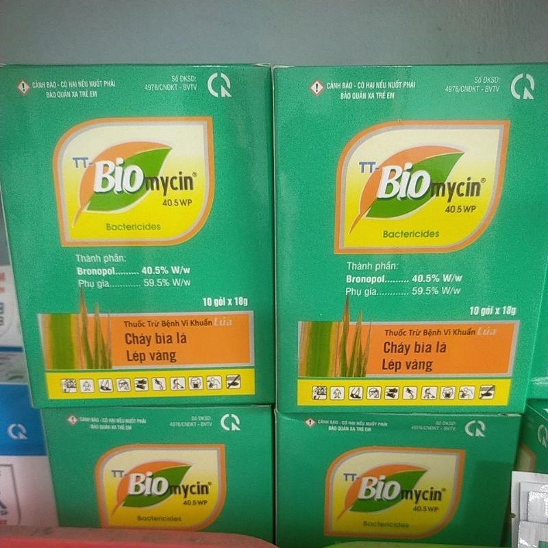 THUỐC TRỪ VI KHUẨN, CHÁY LÁ, LÉP VÀNG BIOMYCIN | Shopee Việt Nam