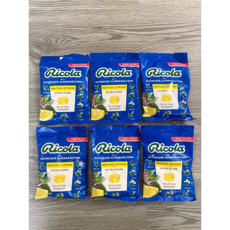 {NỘI ĐỊA ĐỨC 🇩🇪 } KẸO NGẬM RICOLA