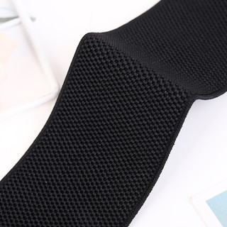 Đai váy liền, đai đầm, thắt lưng Jumpsuit bản rộng, chất liệu co giãn, móc khóa kim loại họa tiết chiếc lá W55