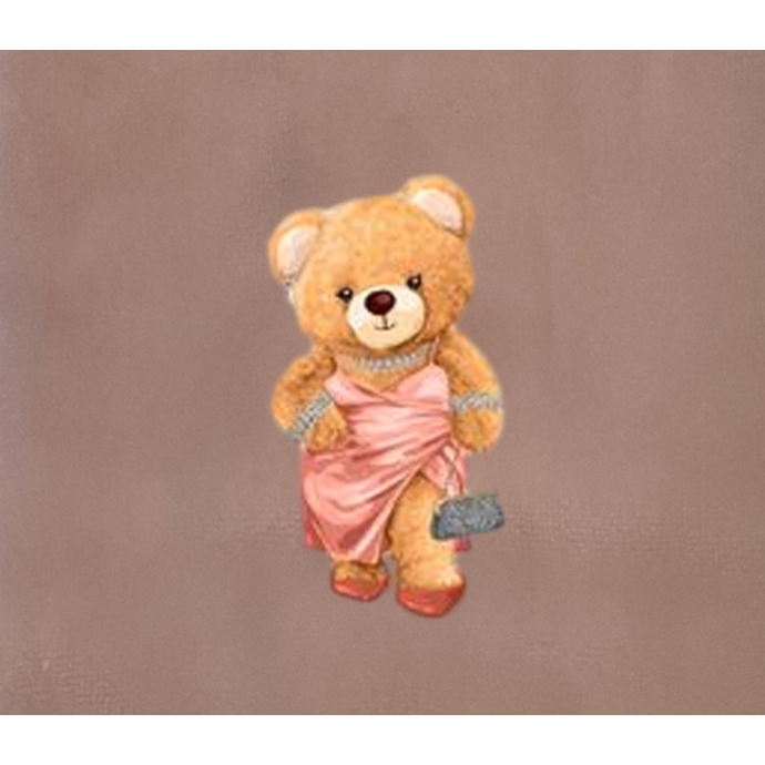 HÌNH IN ỦI NHIỆT-HÌNH IN-GẤU MOM cute-ủi trực tiếp bằng bàn là bàn ủi ÁO ĐẸP -Hình in chuyển nhiệt-THEO YÊU CẦU NHẮN TIN