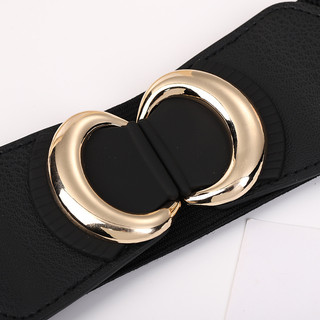 Thắt lưng bản rộng, đai váy, đai đầm, đai Jumpsuit, chất liệu co giãn, móc khóa kim loại họa tiết chữ C W59