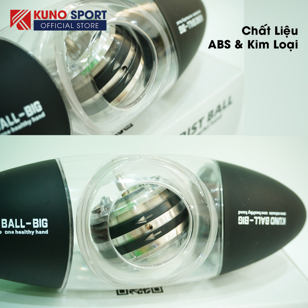 Ảnh Bóng Tập Cơ Tay KUNO BALL BIG, Phiên Bản To Cao Cấp Thế Hệ Mới Lực Siêu Mạnh Rèn Luyện Cổ Tay 3