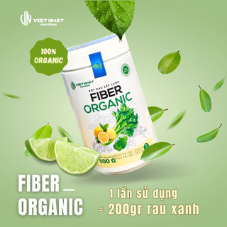 Detox rau củ Fiber sấy lạnh giúp thải độc đẹp da Việt nhật Nutrition 500g