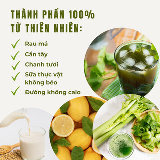 Detox rau củ Fiber sấy lạnh giúp thải độc đẹp da Việt nhật Nutrition 500g