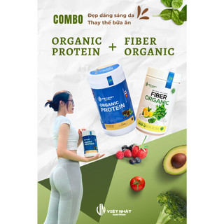 Detox rau củ Fiber sấy lạnh giúp thải độc đẹp da Việt nhật Nutrition 500g