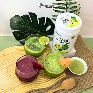 Detox rau củ Fiber sấy lạnh giúp thải độc đẹp da Việt nhật Nutrition 500g