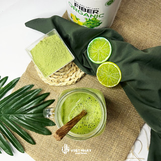 Detox rau củ Fiber sấy lạnh giúp thải độc đẹp da Việt nhật Nutrition 500g