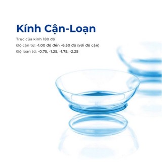 SIHY – Kính áp tròng, Lens [CẬN - LOẠN] trong suốt, đeo 1 ngày | 24h, độ cận 0.00 - 8.00 độ