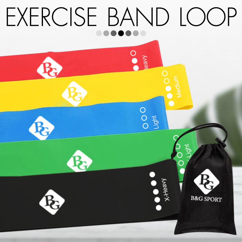 Ảnh BG Dây đàn hồi kháng lực tập Gym Yoga Thái Lan cao cấp đa năng mới 2023 MÀU ĐỎ ( XL) 15-18KG HOT 4