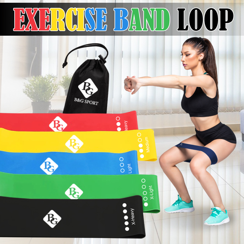 Ảnh BG Dây đàn hồi kháng lực tập Gym Yoga Thái Lan cao cấp đa năng mới 2023 MÀU ĐEN (XXL) 20-23KG HOT 4