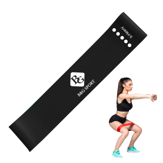 Ảnh BG Dây đàn hồi kháng lực tập Gym Yoga Thái Lan cao cấp đa năng mới 2023 MÀU ĐEN (XXL) 20-23KG HOT 3