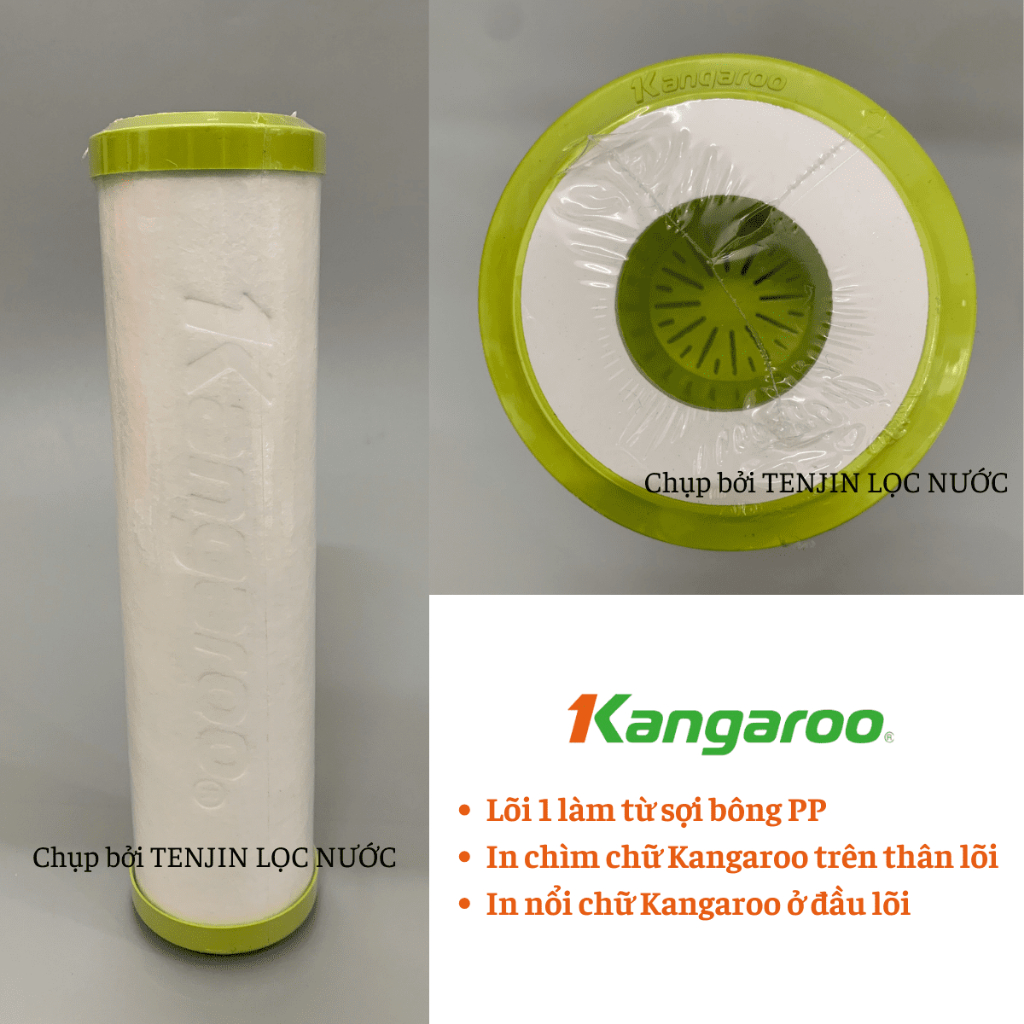 [Mã INBAU15 giảm 15K đơn 99K] Combo 3 Lõi Số 1 Extra (KHÔNG PHẢI COMBO 123) PP 5 Micron Kangaroo Chính Hãng