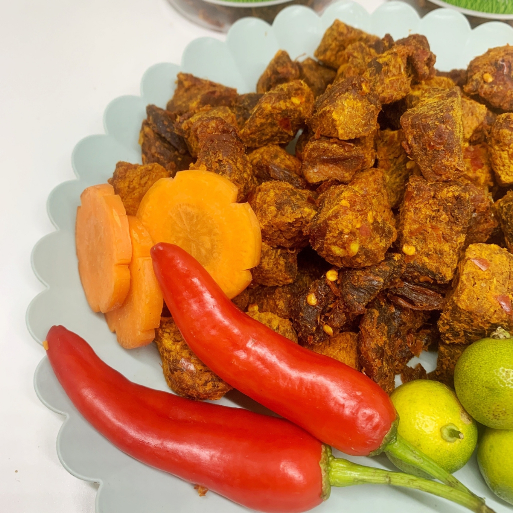 [Hũ 200-500Gr] Khô Bò Viên Tây Nguyên 100% Thịt Tươi | KingFood