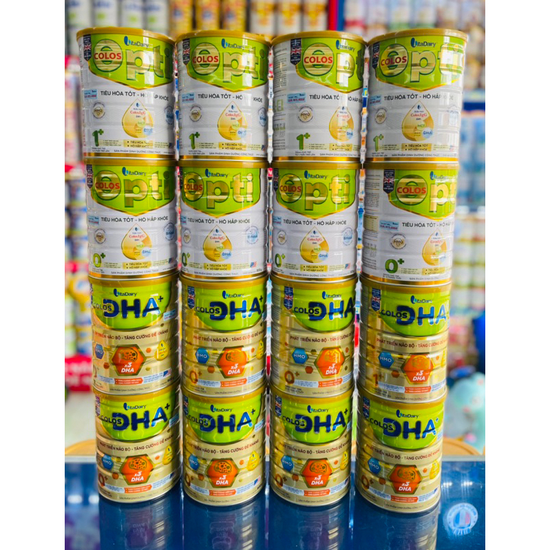 Sữa Bột VitaDairy Colos DHA /Colos Opti 0+, 1+ (800g) | Shopee Việt Nam