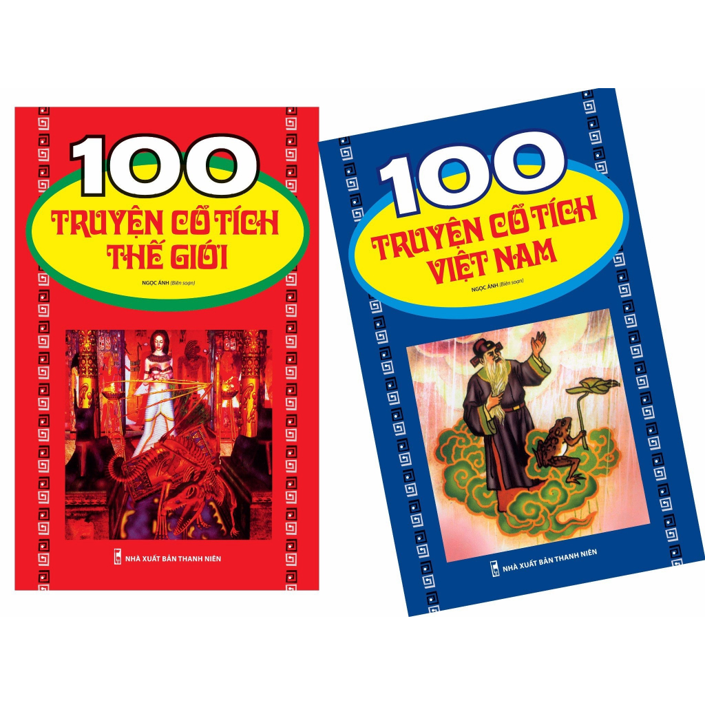 Sách: Combo 100 Truyện Cổ Tích Việt Nam + 100 Truyện Cổ Tích Thế