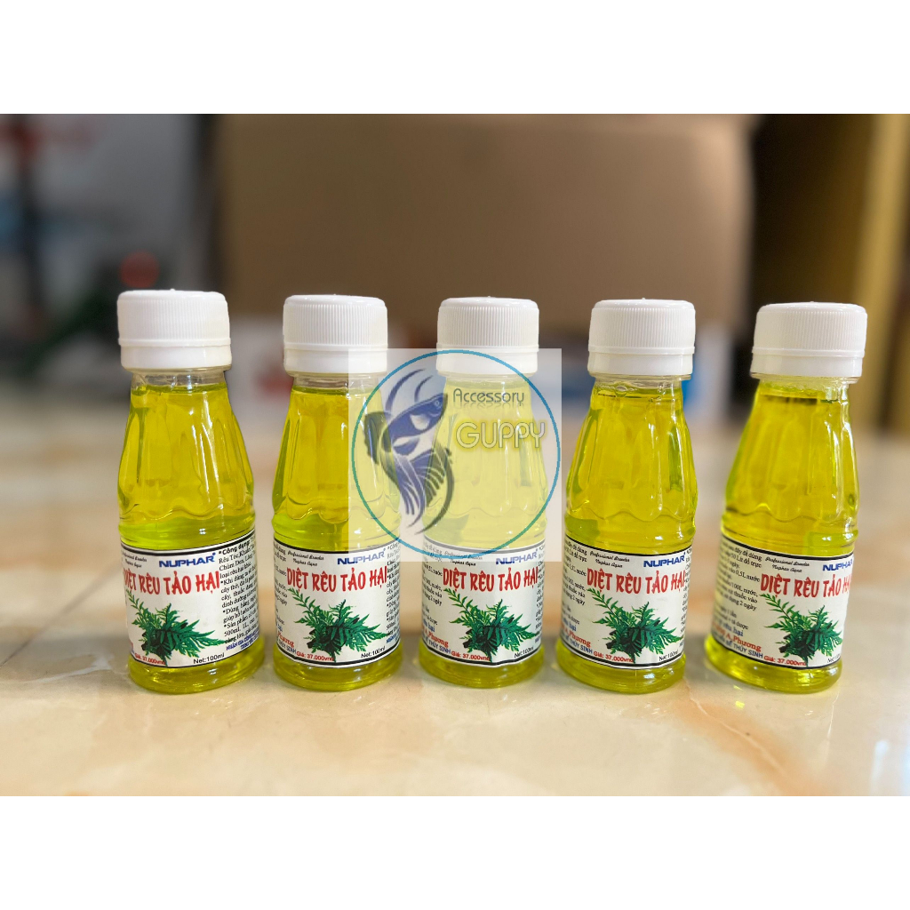 Thuốc diệt rêu - tảo hại Nuphar ( chai vàng 100ml) | Shopee Việt Nam