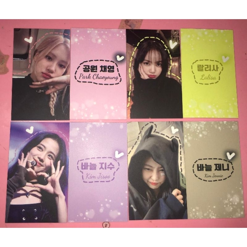 5 set card des Blackpink (20c) | Shopee Việt Nam