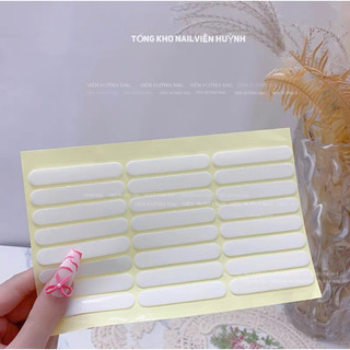 Set 24 miếng keo 2 mặt dán mẫu móng