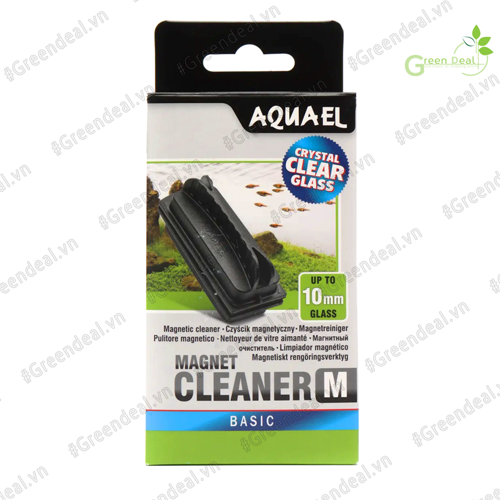 AQUAEL - Magnet Cleaner M | Nam châm cọ bể, chùi kính vệ sinh hồ cá ...