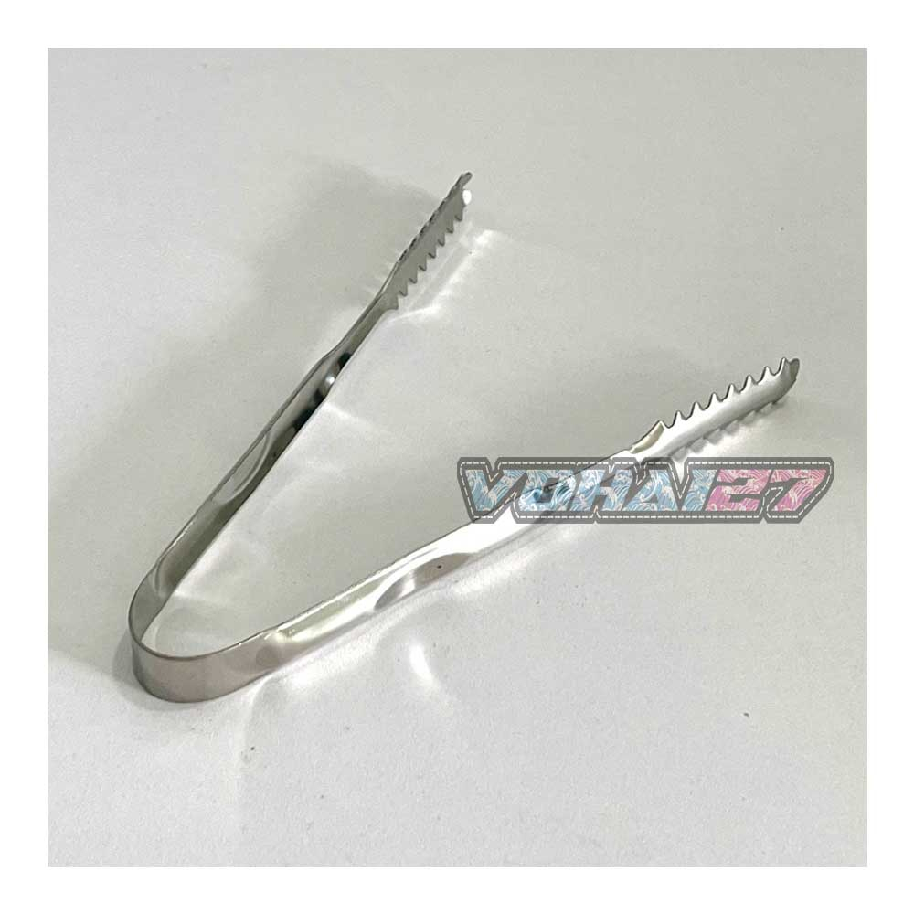 Kẹp gắp đá inox gắp thức ăn nhà bếp, nhà hàng, cây gắp đồ nóng loại dày