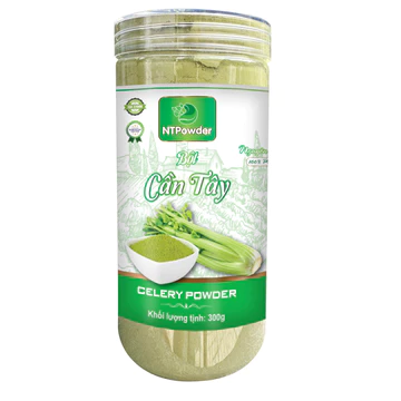 Bột Cần Tây sấy lạnh nguyên chất NTFood hũ 300g - Nhất Tín Food
