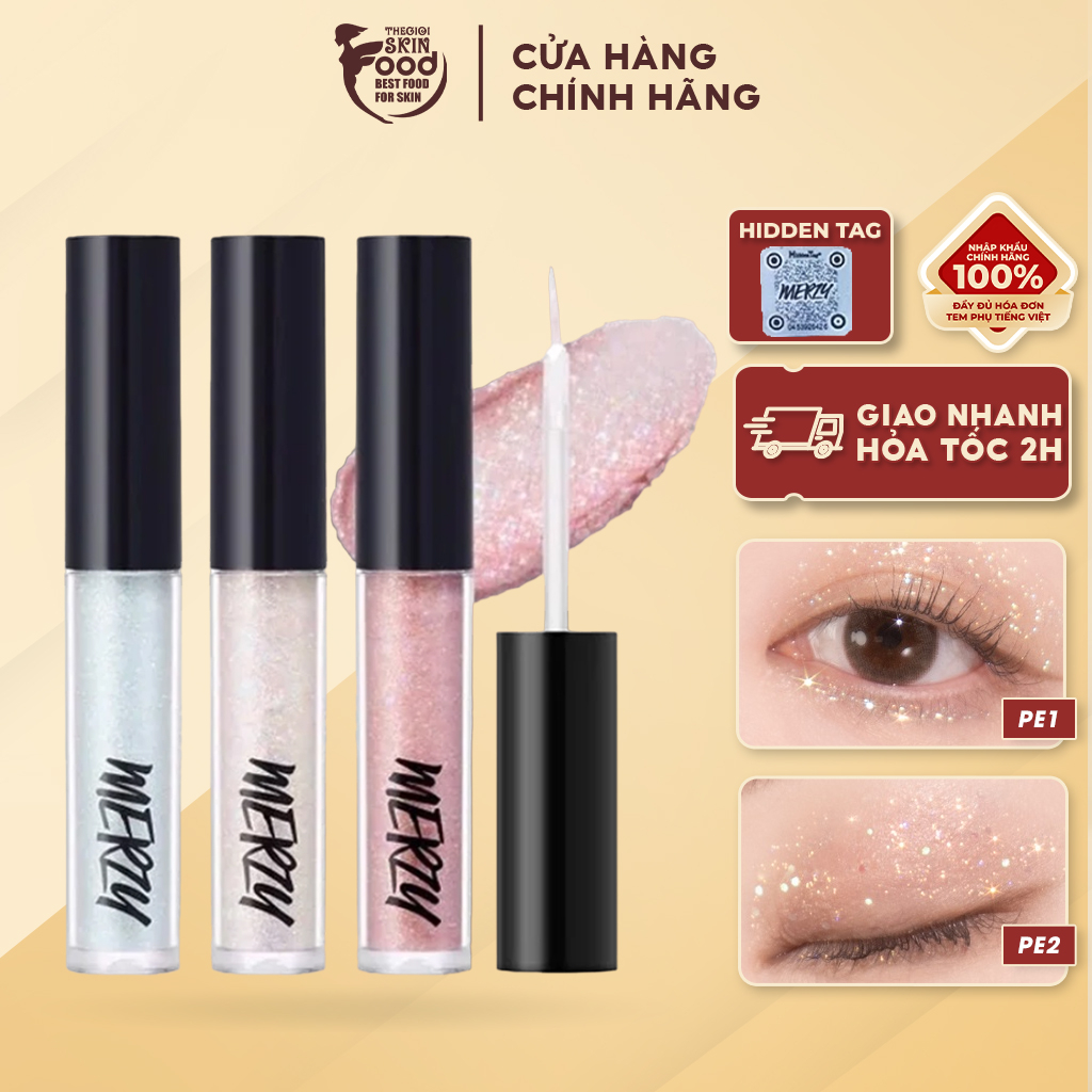 Gel Nhũ Mắt Xinh Lung Linh Merzy Windy Pop Eye Glitter 1.9g | Shopee ...
