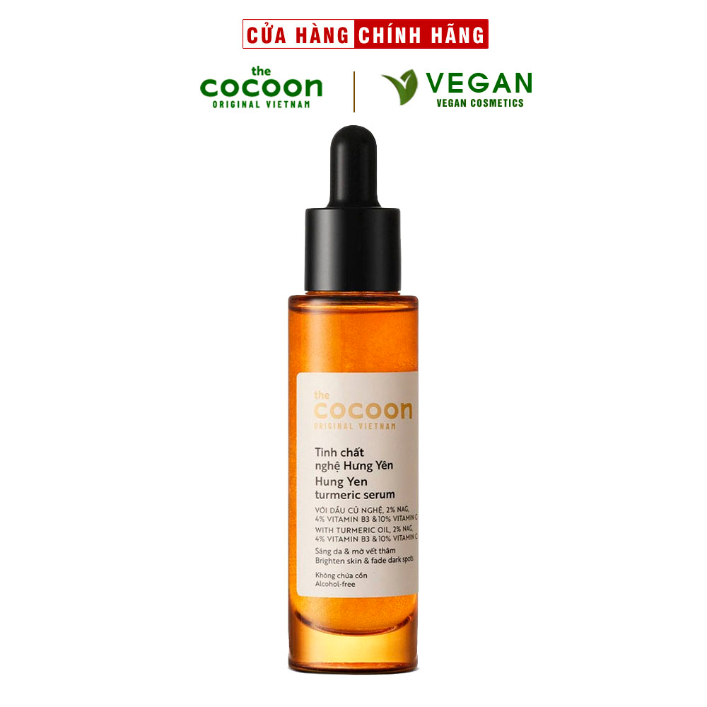 Tinh chất nghệ Hưng Yên C10 (serum) Cocoon 30ml sáng da chuyên sâu & mờ vết  thâm - VEGAN mỹ phẩm thuần chay | Shopee Việt Nam