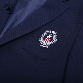 Áo Blazer Nam Slim Fit Navy Beverly Hills Polo Club - BZMSLS23V001