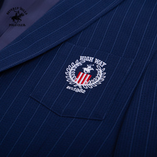 Beverly Hills Polo Club - Áo Blazer Nam Slim Fit Xanh nhạt BZMSLS23V002 - BHPC