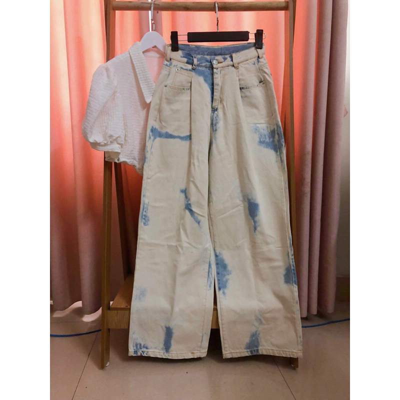 [2hand] Quần jeans hiệu Hàn Size XS- Eo 62-64 I tete.finds | Shopee ...