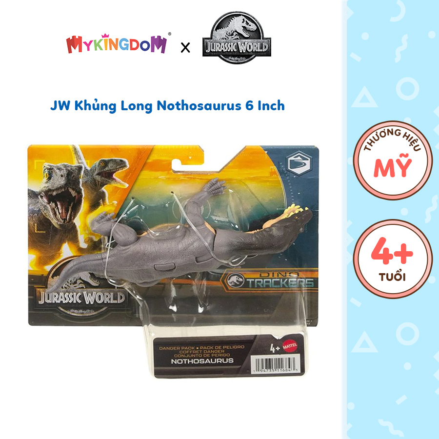 JURASSIC WORLD DANGER PACK NOTHOSAURUS DE MATTEL - JUGUETES PANRE