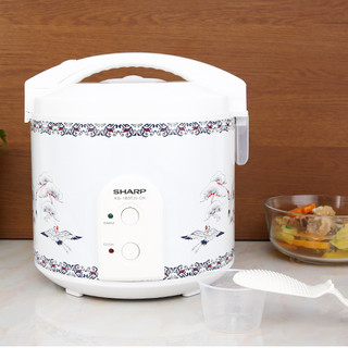 Nồi cơm điện nắp gài Sharp 1.8 lít KS-183TJV-CR -Chính Hãng trưng bày -Công suất:700 W Lòng nồi dày