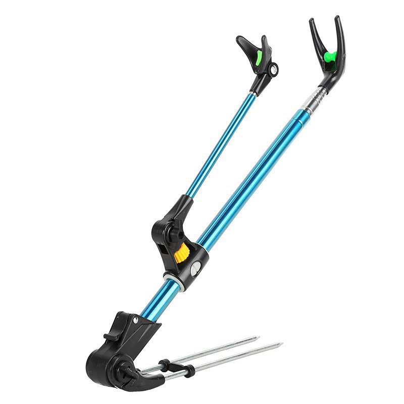Chống cần câu đài, gác cần câu đài Ultra cacbon cao cấp có sẵn chân cắm đất