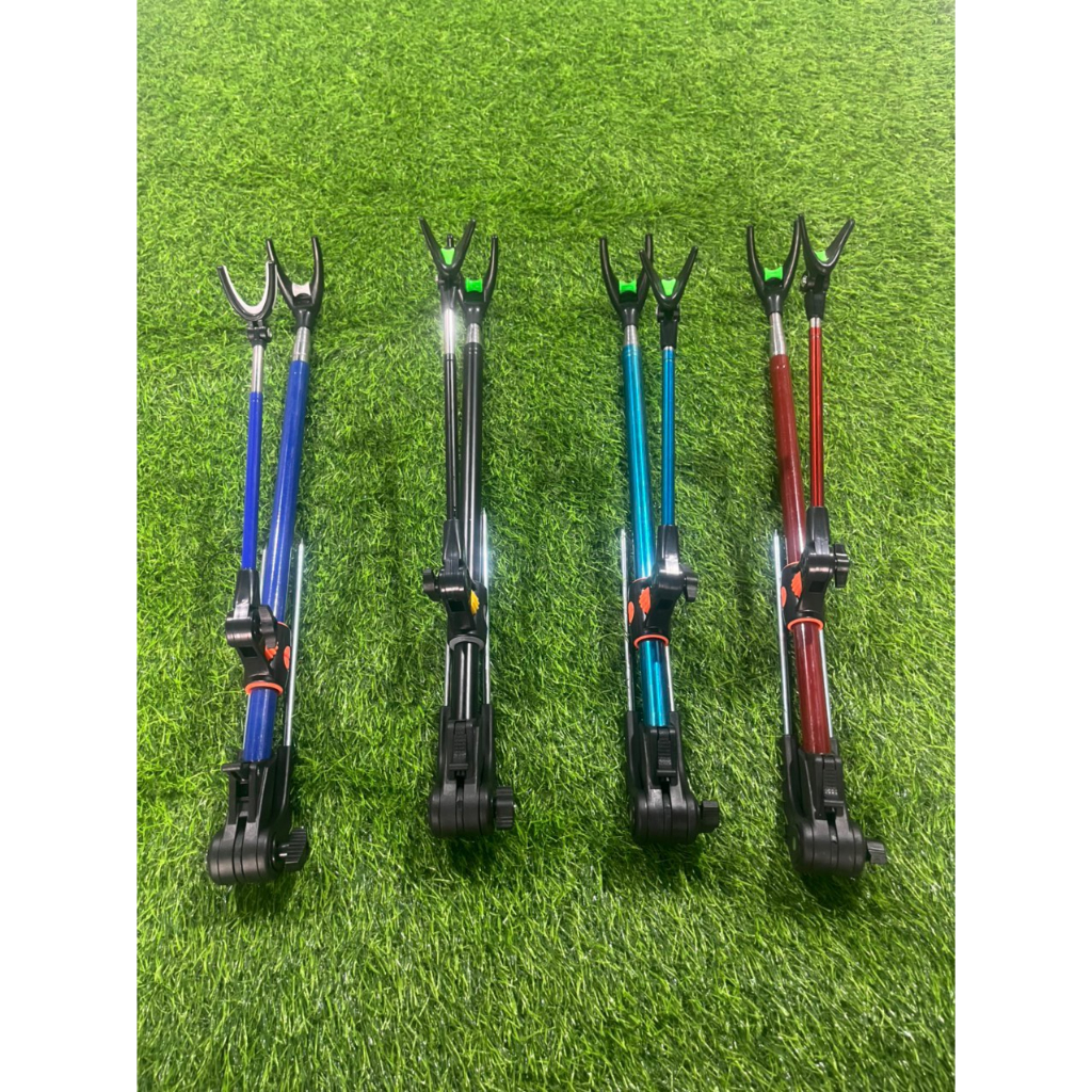 Chống cần câu đài, gác cần câu đài Ultra cacbon cao cấp có sẵn chân cắm đất